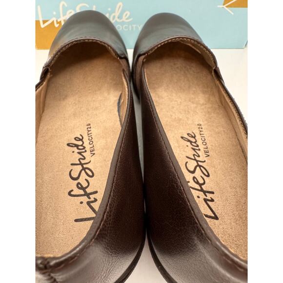 LifeStride Isabelle Dark Chocolate Loafers Women’s Size 7M - NEW IN BOX - Picture 8 of 11